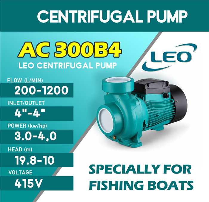 Leo Pump for Maldivian Fishing Boats
