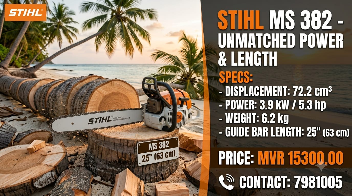 STIHL MS 382 Petrol Chainsaw
